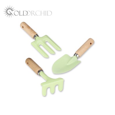 Good Quality 3 Pieces Hand Tools Stainless Steel Garden Tools Set For Kids